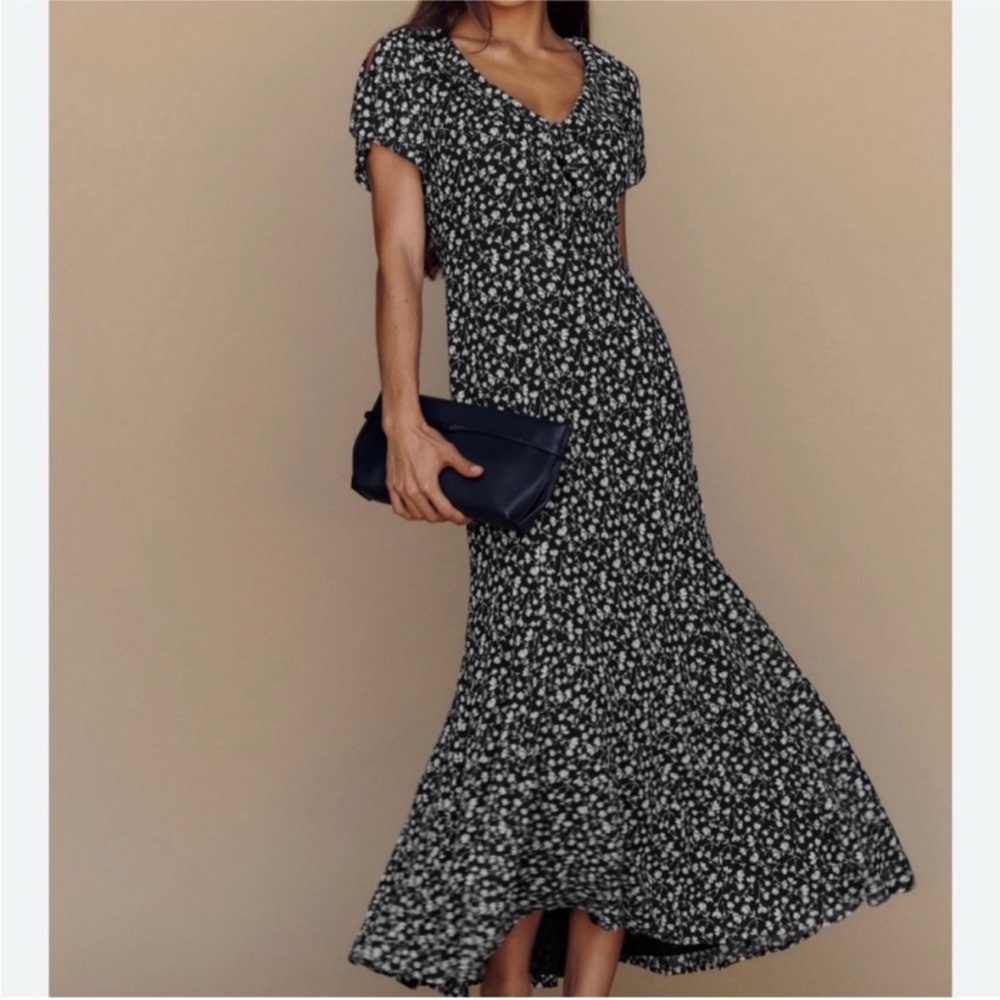 Reformation Talleen Dress in Maria NWT Sz 10